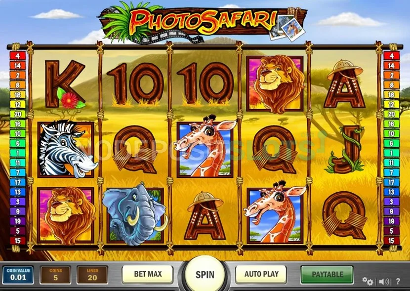 Photo Safari Slot Preview