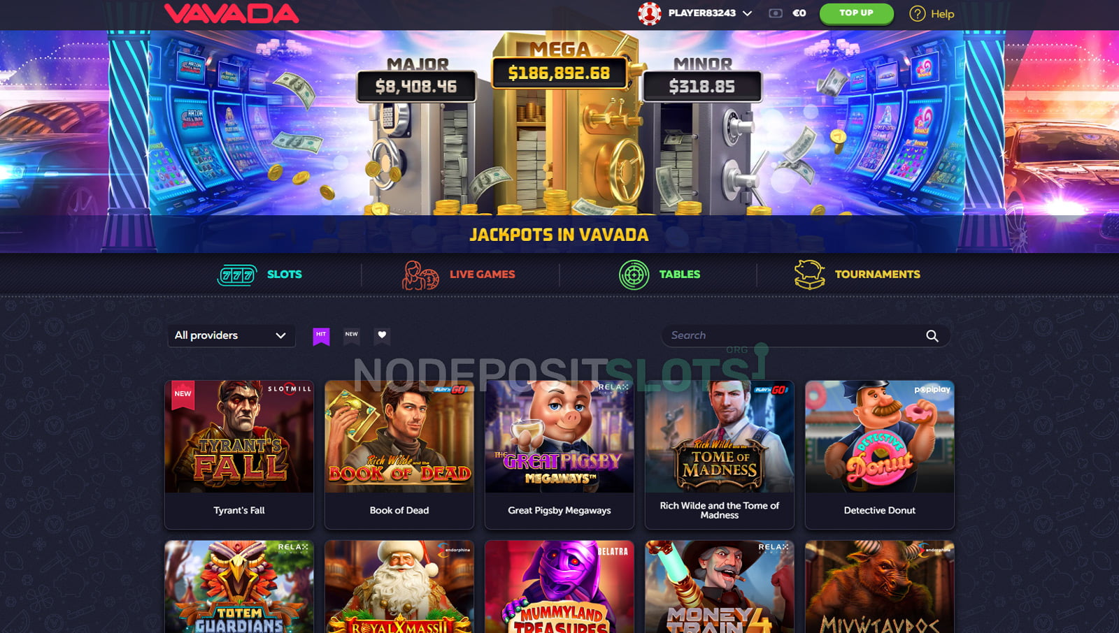 Vavada Casino Preview